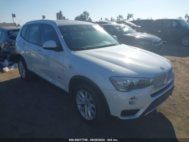 BMW X3 2017 5uxwx9c38h0w75217