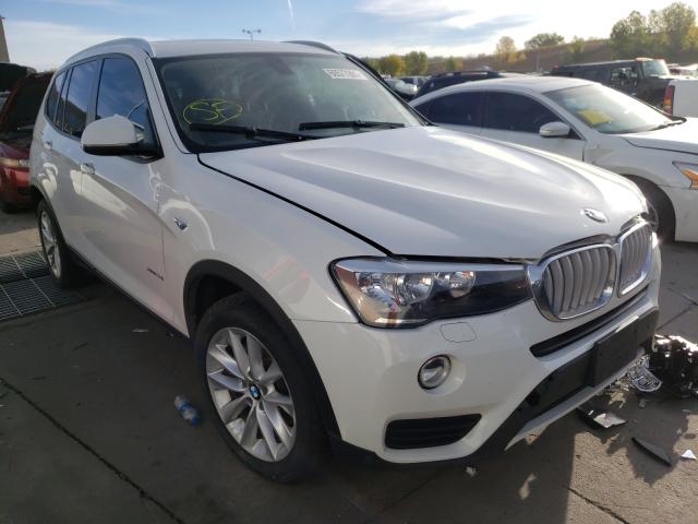 BMW X3 XDRIVE2 2017 5uxwx9c39h0t18516