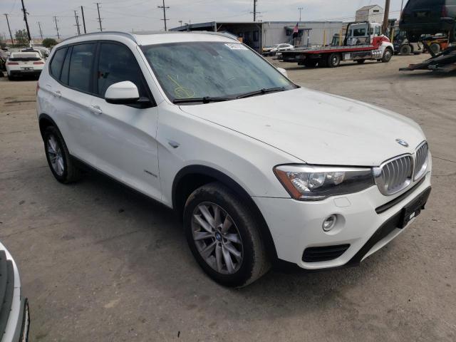 BMW X3 XDRIVE2 2017 5uxwx9c39h0w73976