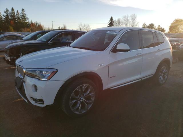 BMW X3 XDRIVE2 2017 5uxwx9c39h0w77624