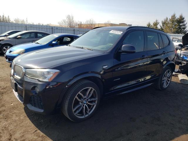 BMW X3 XDRIVE2 2017 5uxwx9c3xh0t23577