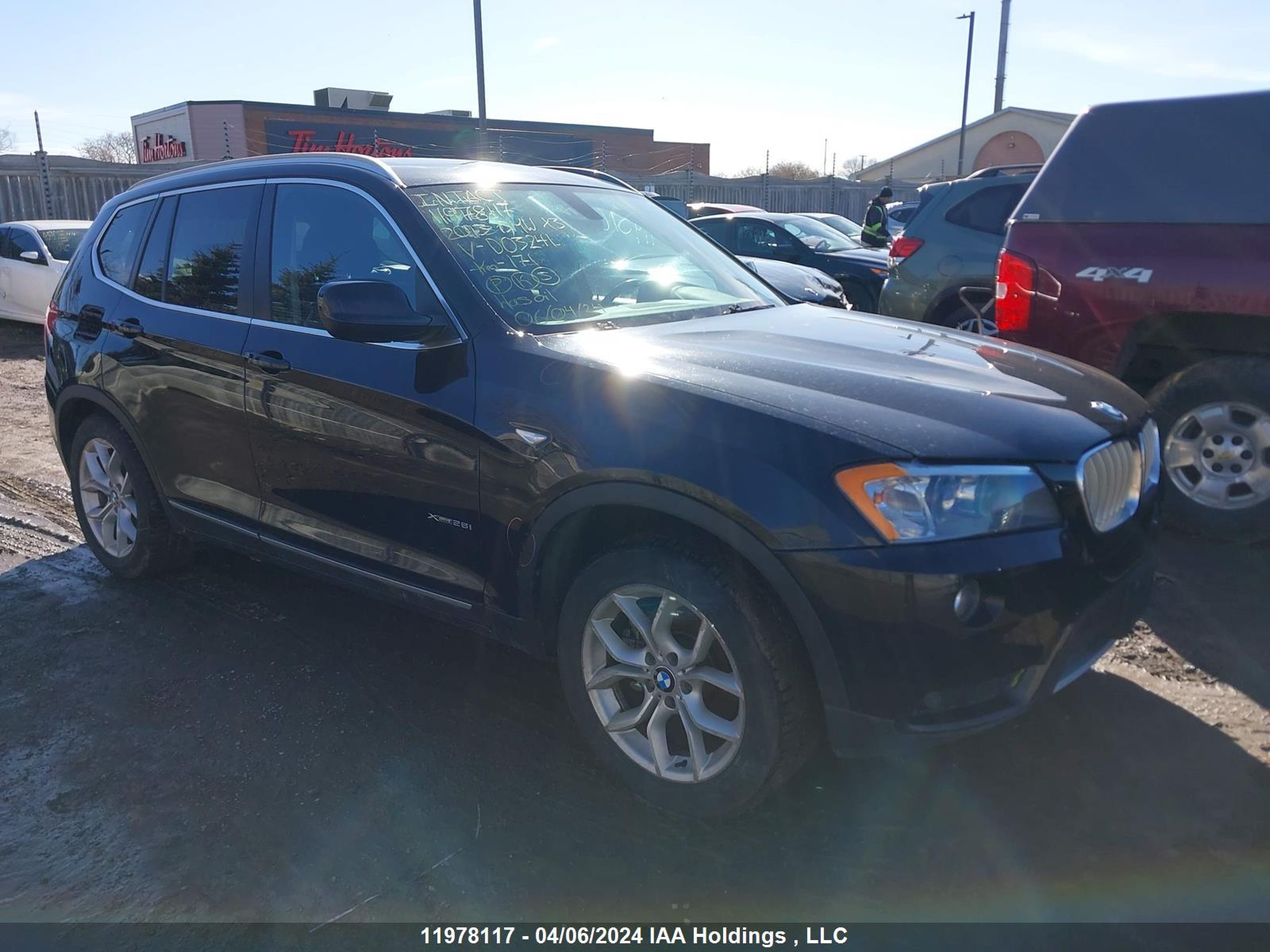 BMW X3 2013 5uxwx9c50d0d03241