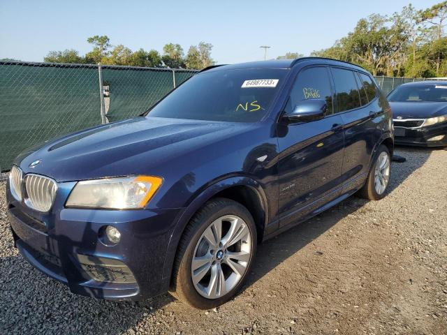 BMW X3 XDRIVE2 2014 5uxwx9c50e0d29923