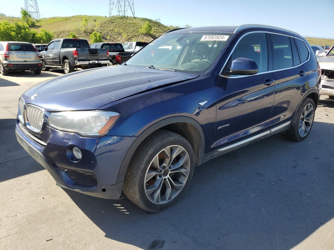 BMW X3 2015 5uxwx9c50f0d59165