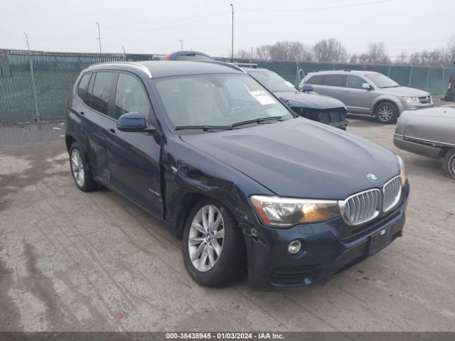 BMW X3 2016 5uxwx9c50g0d92121