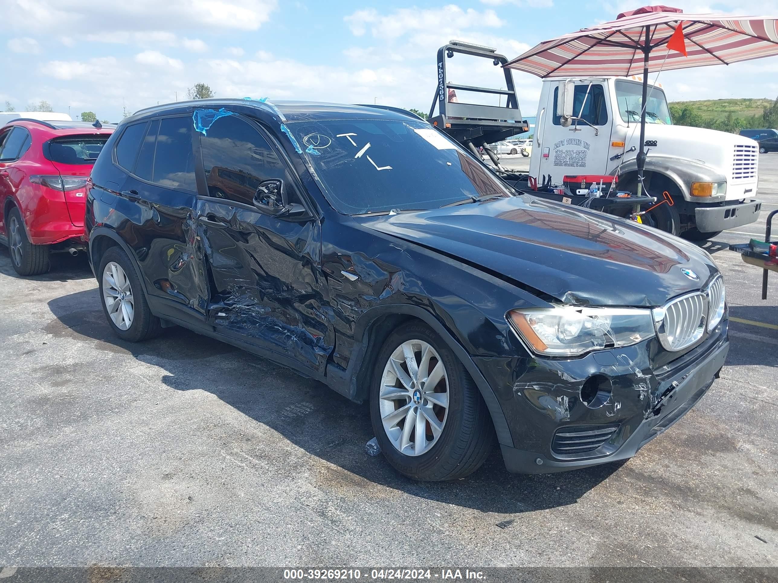 BMW X3 2017 5uxwx9c50h0t02478