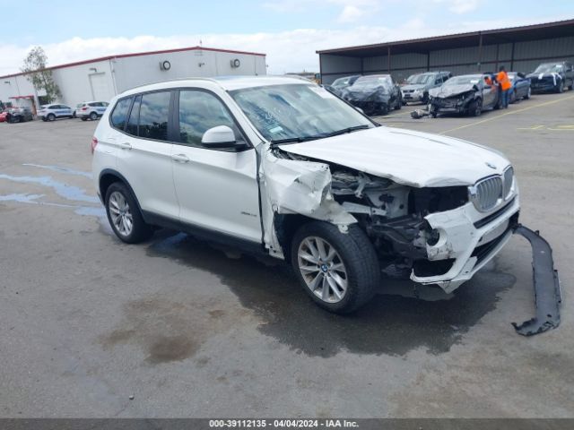 BMW X3 2017 5uxwx9c50h0t03257