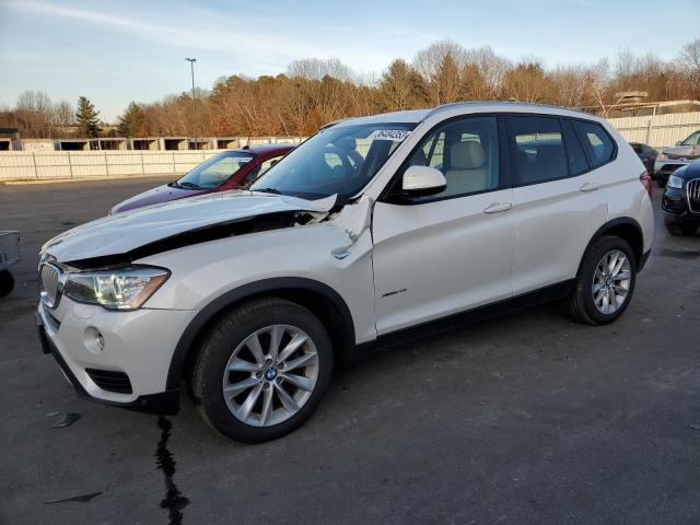 BMW X3 XDRIVE2 2017 5uxwx9c50h0t10175