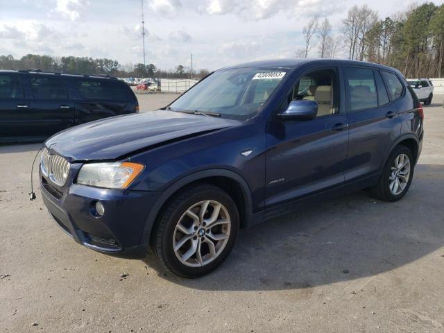 BMW X3 XDRIVE2 2013 5uxwx9c51d0a31945