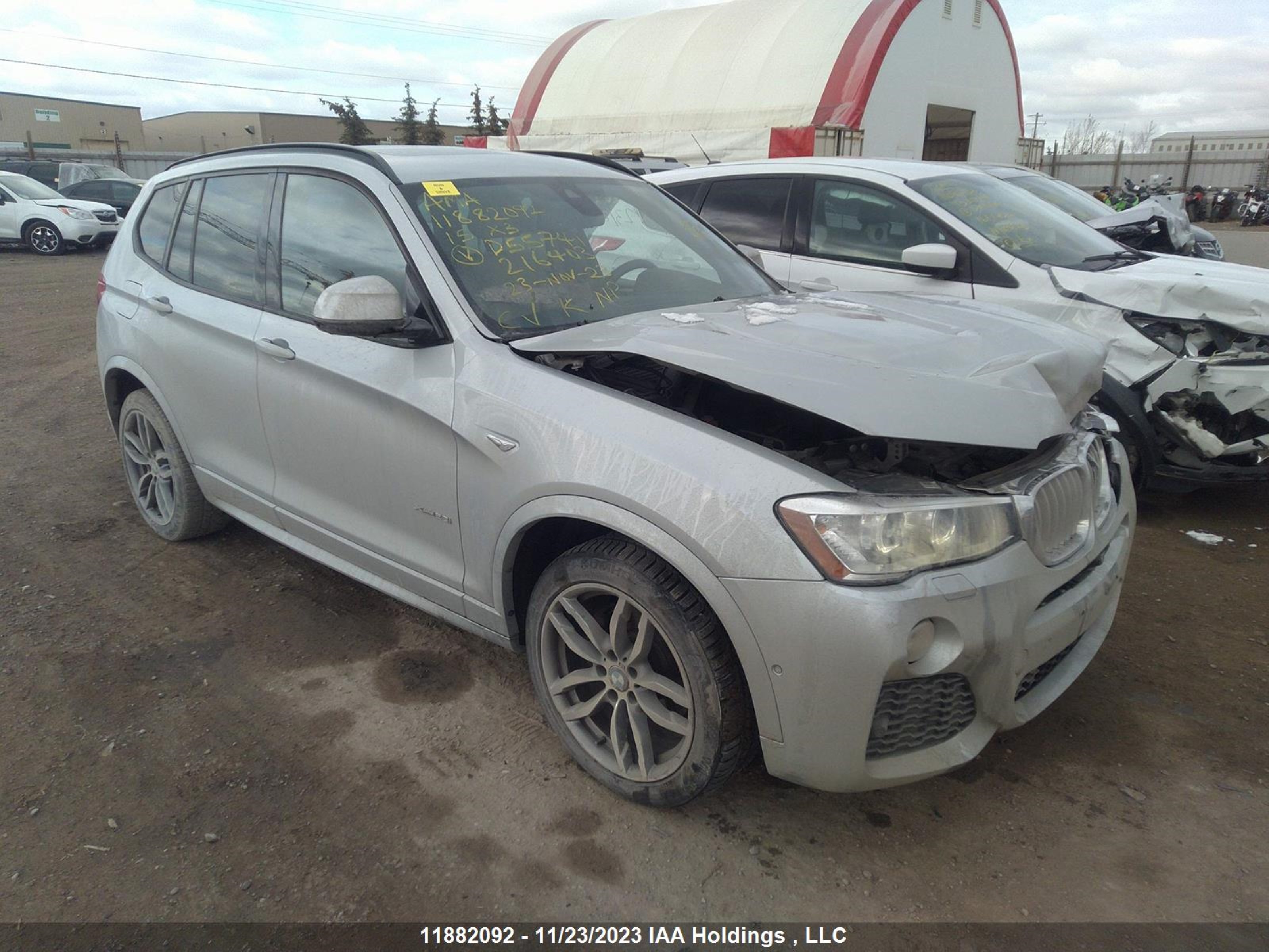 BMW X3 2015 5uxwx9c51f0d55741