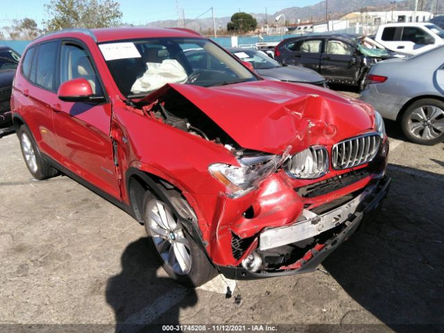 BMW X3 2016 5uxwx9c51g0d69981