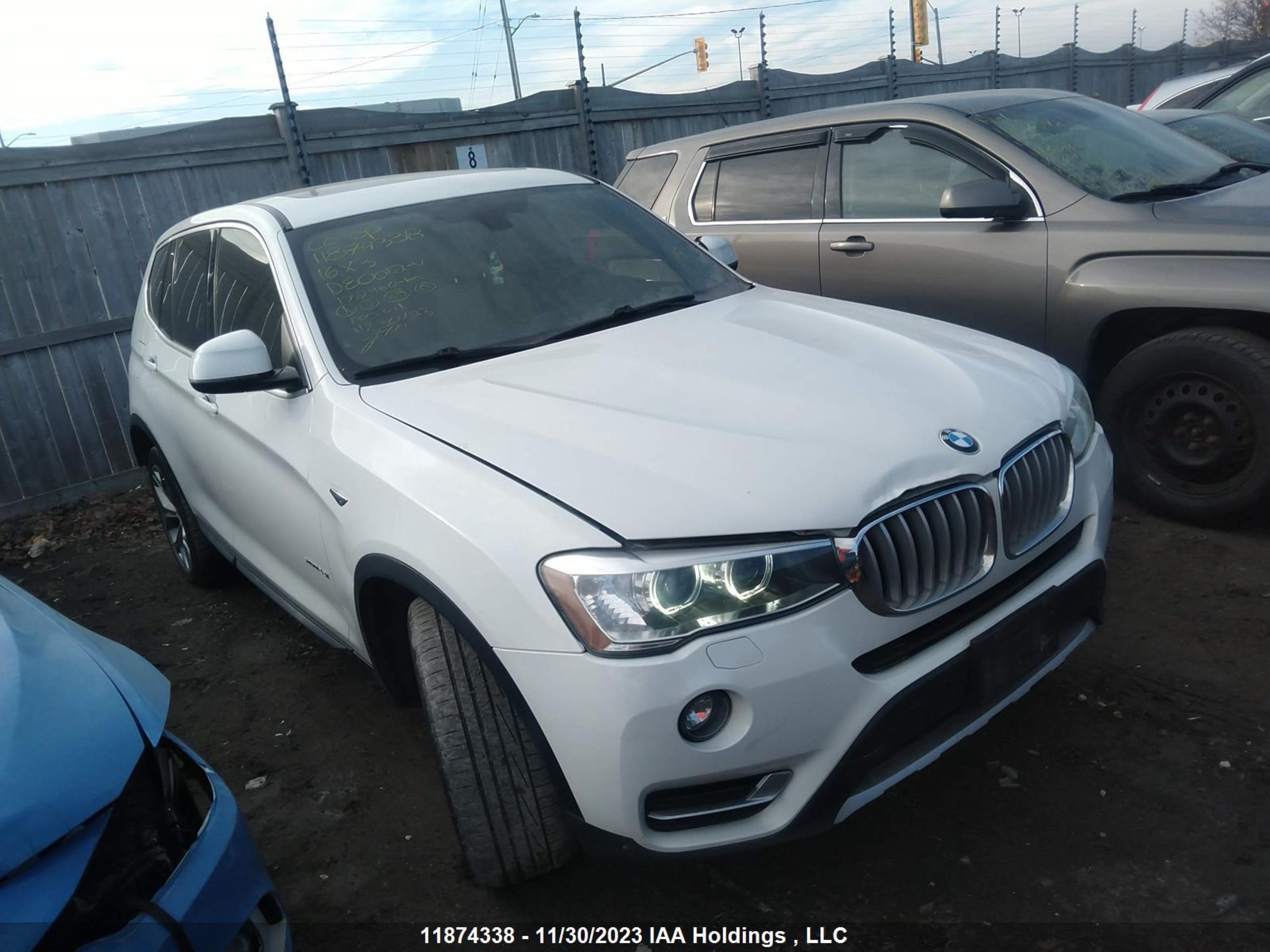 BMW X3 2016 5uxwx9c51g0d80012