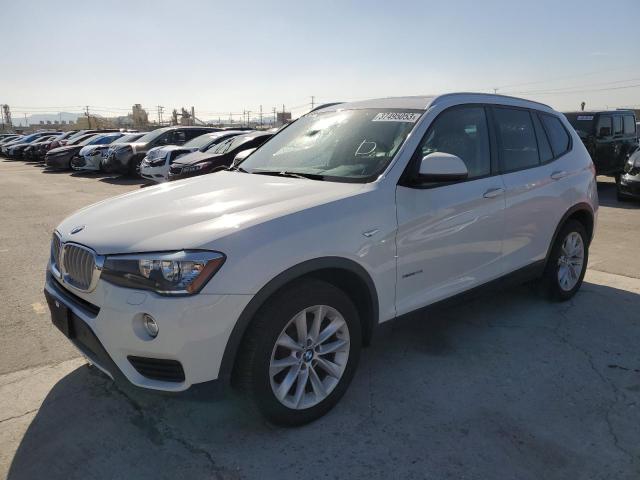 BMW X3 XDRIVE2 2016 5uxwx9c51g0d81290