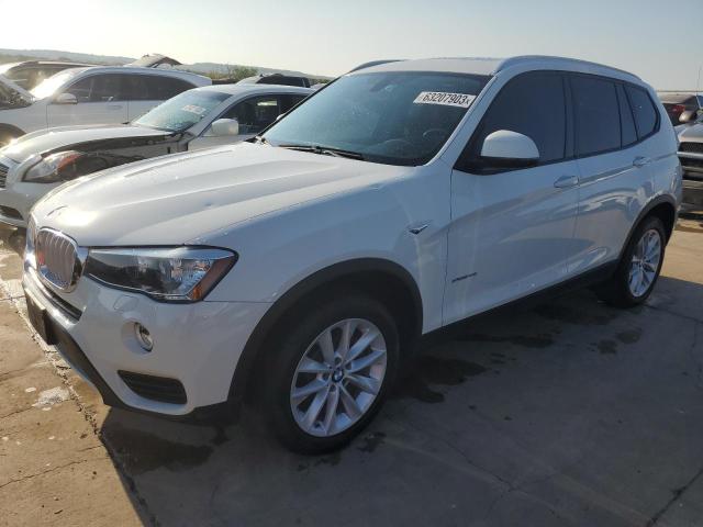 BMW X3 XDRIVE2 2016 5uxwx9c51g0d84772