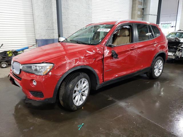 BMW X3 XDRIVE2 2016 5uxwx9c51g0d87011