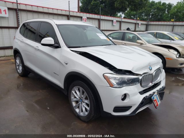 BMW X3 2016 5uxwx9c51g0d89826