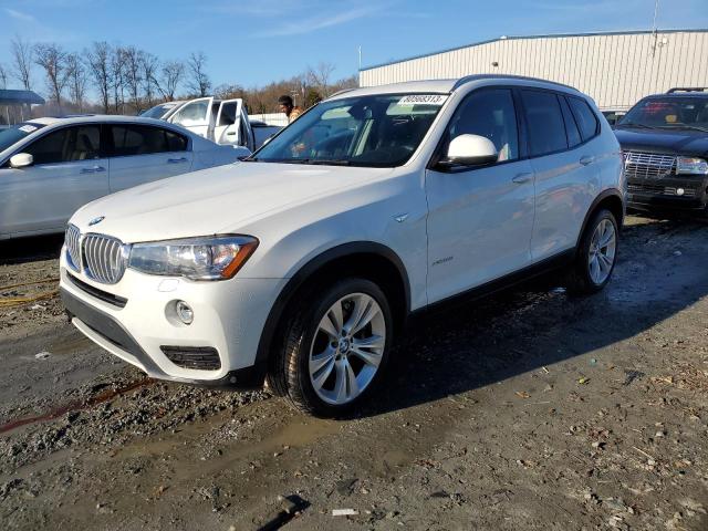 BMW X3 2016 5uxwx9c51g0d91737