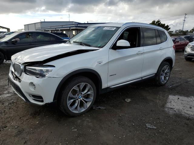 BMW X3 XDRIVE2 2016 5uxwx9c51g0d93407