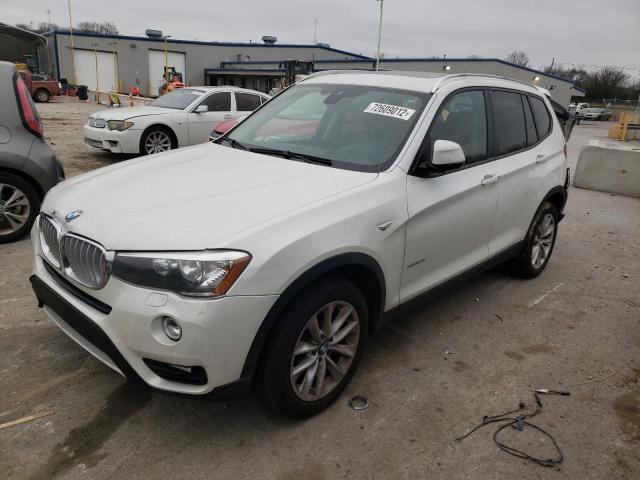 BMW X3 XDRIVE2 2016 5uxwx9c51g0d94170