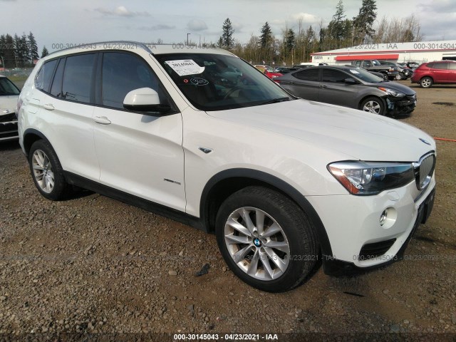 BMW X3 2017 5uxwx9c51h0t09861