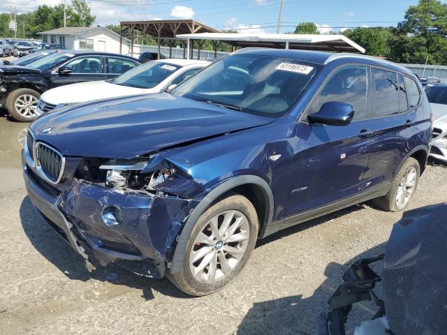 BMW X3 XDRIVE2 2013 5uxwx9c52d0a08030