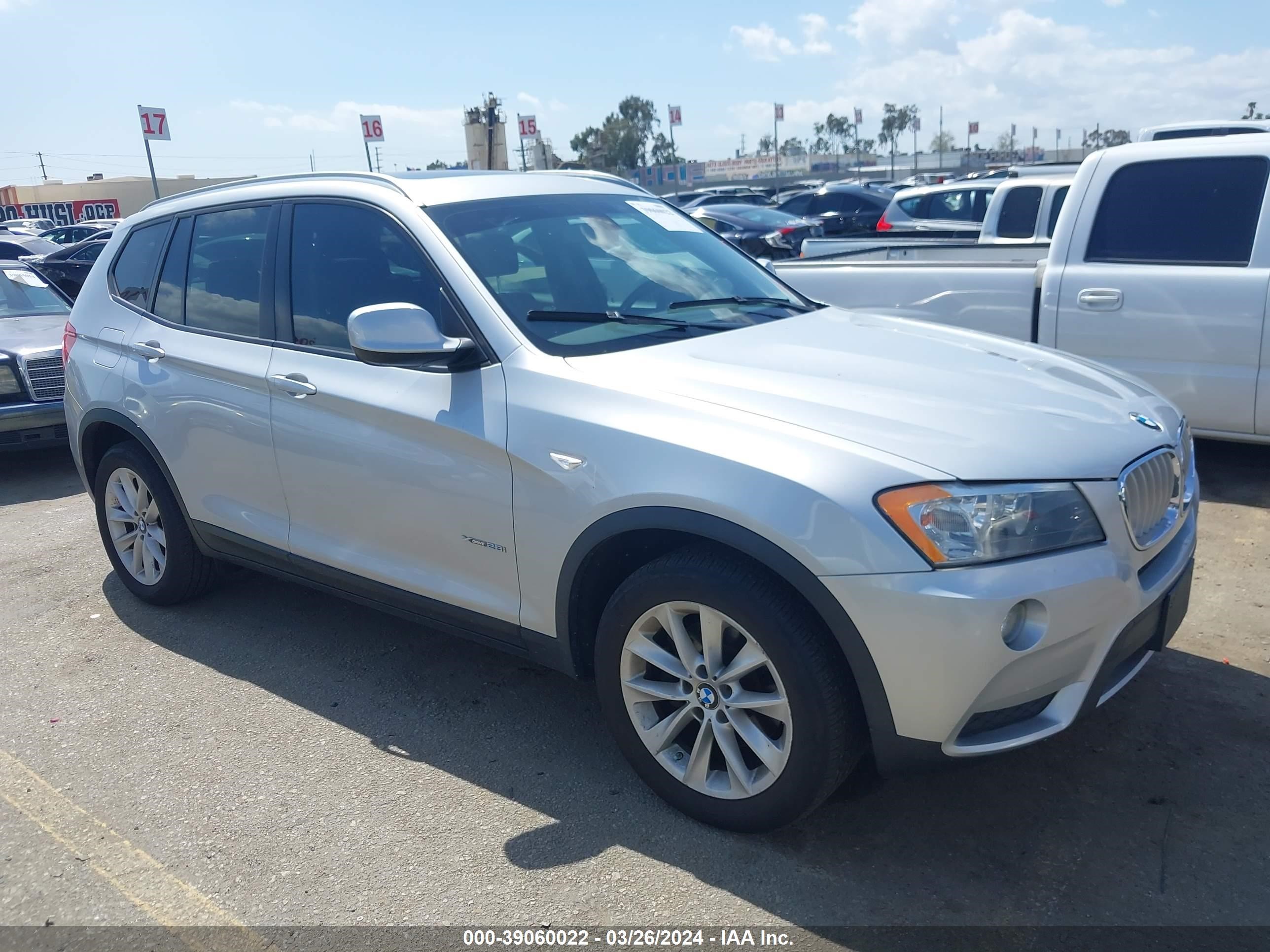 BMW X3 2012 5uxwx9c52d0a16614