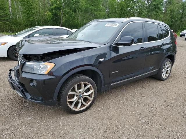 BMW X3 XDRIVE2 2013 5uxwx9c52dl874421