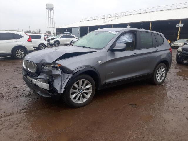 BMW X3 XDRIVE2 2014 5uxwx9c52e0d30412