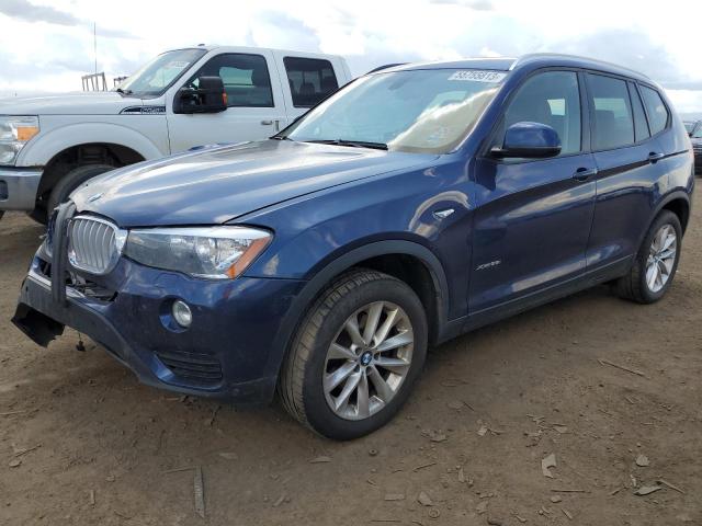 BMW X3 XDRIVE2 2015 5uxwx9c52f0d47258