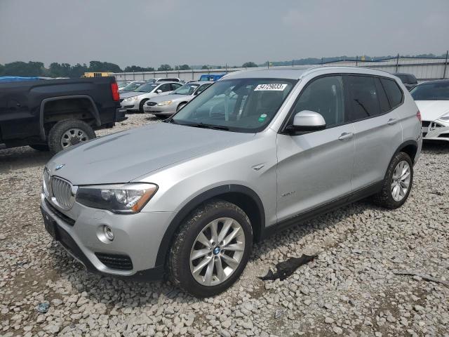 BMW X3 XDRIVE2 2016 5uxwx9c52g0d78317