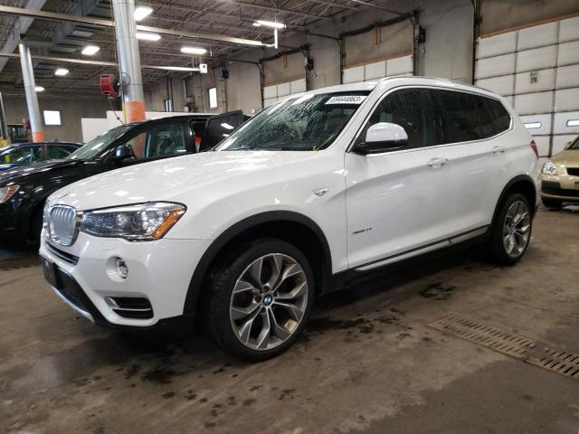 BMW X3 XDRIVE2 2016 5uxwx9c52g0d79497