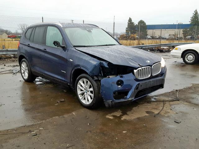 BMW X3 2016 5uxwx9c52h0d99945