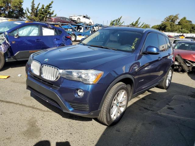 BMW X3 XDRIVE2 2017 5uxwx9c52h0t04605