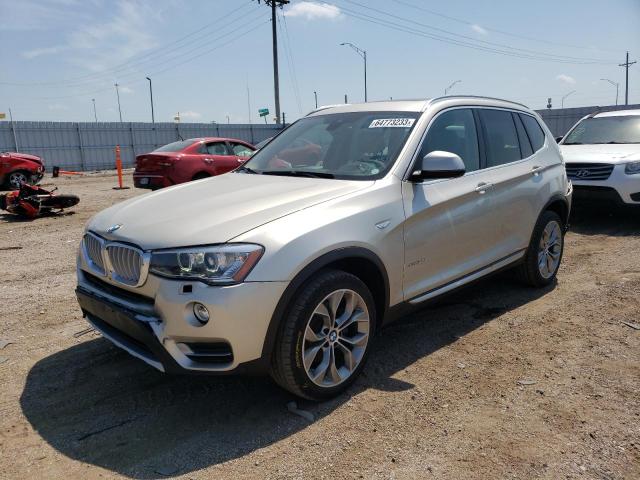 BMW X3 XDRIVE2 2017 5uxwx9c52h0t05950