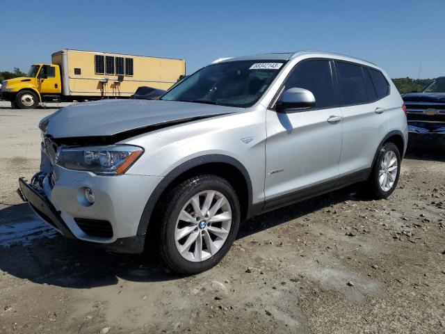 BMW X3 XDRIVE2 2017 5uxwx9c52h0t06435