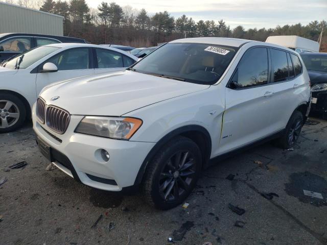 BMW X3 XDRIVE2 2013 5uxwx9c53dl874668