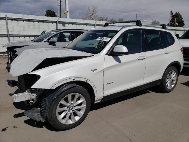 BMW X3 XDRIVE2 2015 5uxwx9c53f0d46183