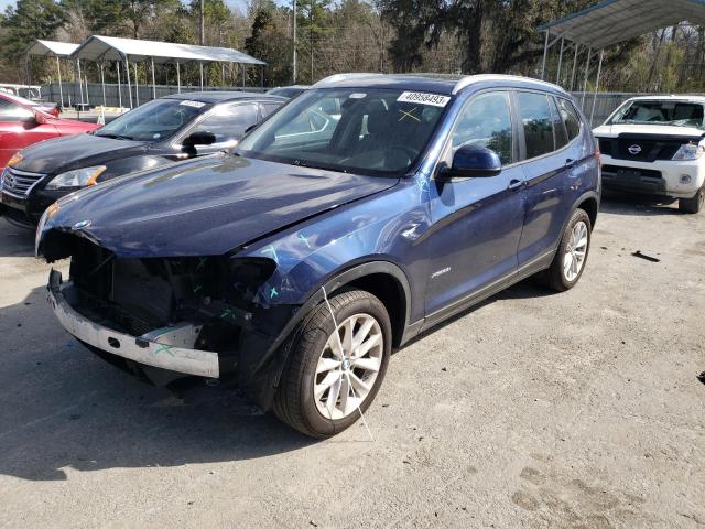 BMW X3 XDRIVE2 2015 5uxwx9c53f0d58656