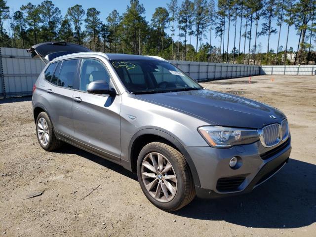 BMW X3 XDRIVE2 2016 5uxwx9c53g0d65477