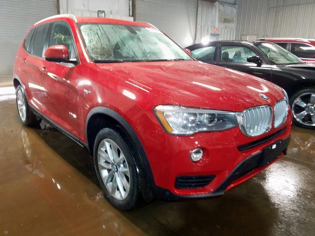 BMW X3 XDRIVE2 2016 5uxwx9c53g0d68699