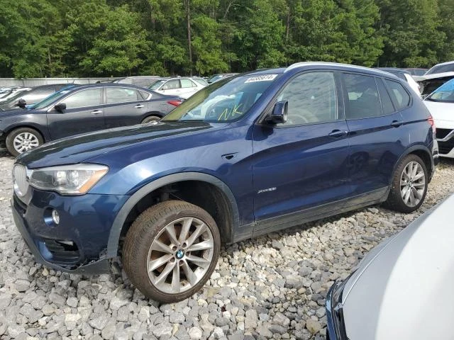 BMW X3 XDRIVE2 2016 5uxwx9c53g0d92694