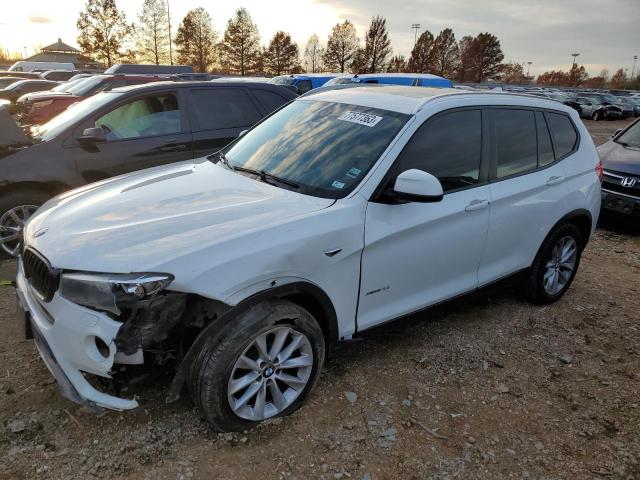 BMW X3 2016 5uxwx9c53g0d94753