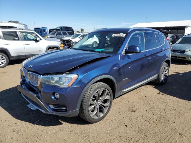 BMW X3 2017 5uxwx9c53h0d98349