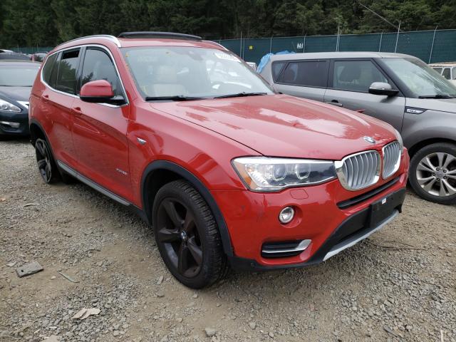 BMW X3 XDRIVE2 2017 5uxwx9c53h0t05228