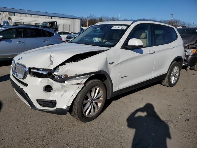 BMW X3 XDRIVE2 2017 5uxwx9c53h0t06086