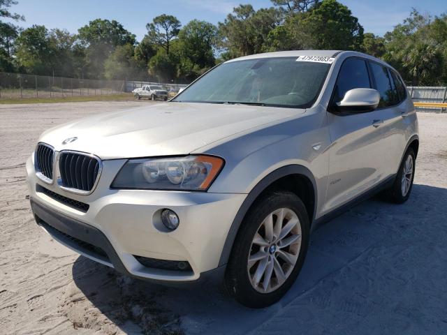 BMW X3 XDRIVE2 2013 5uxwx9c54d0a08479