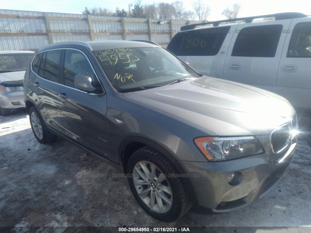 BMW X3 2013 5uxwx9c54d0a10782