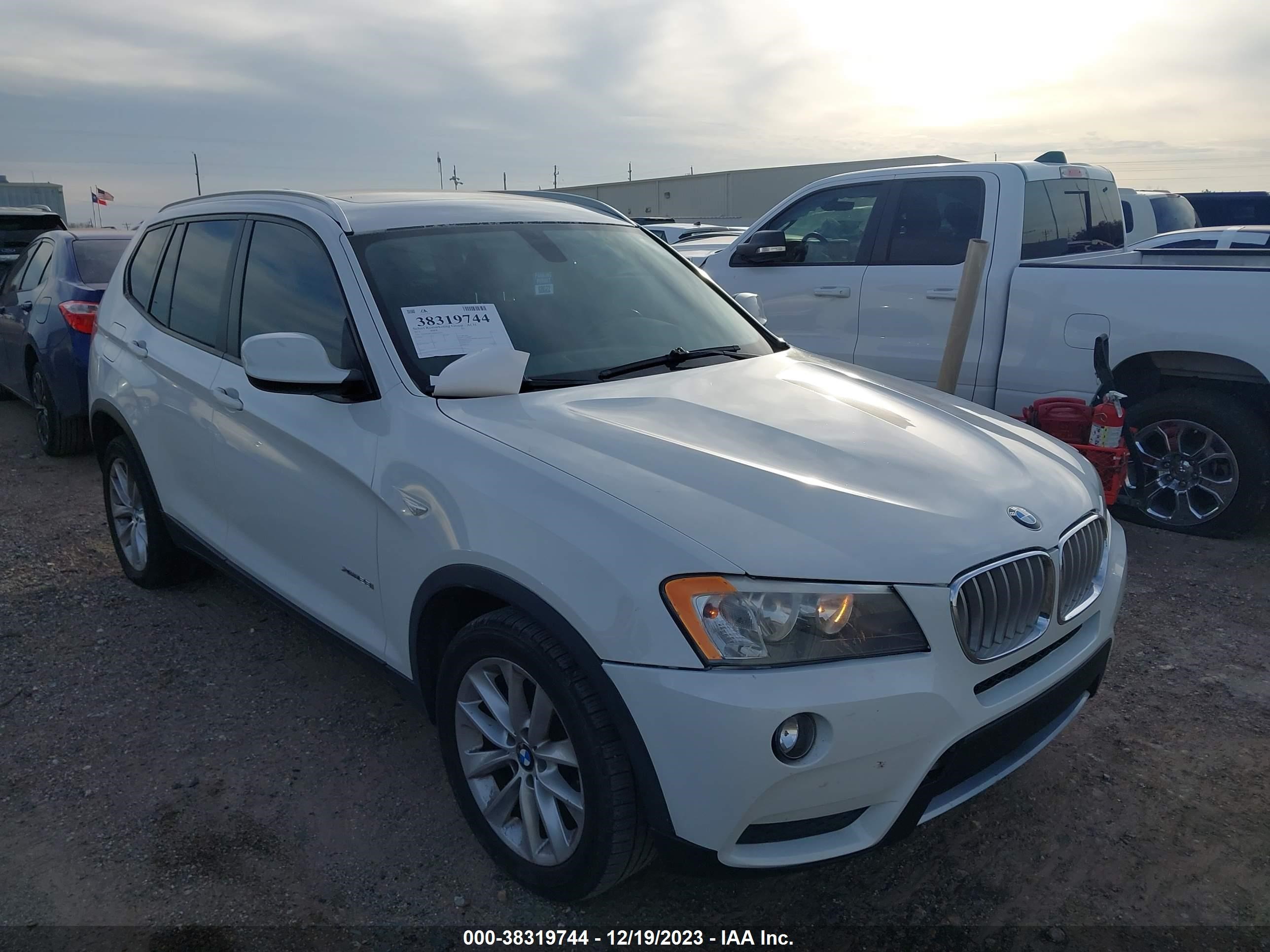 BMW X3 2013 5uxwx9c54d0a22057