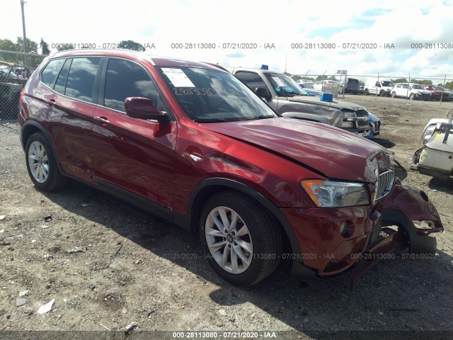 BMW X3 2013 5uxwx9c54d0a22852