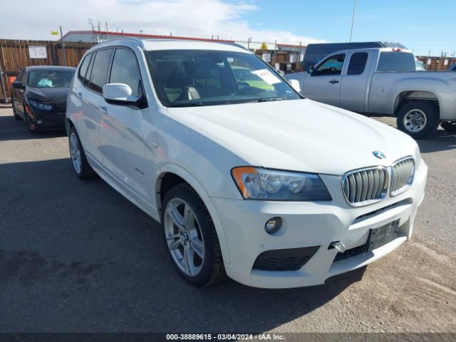 BMW X3 2013 5uxwx9c54d0d07812